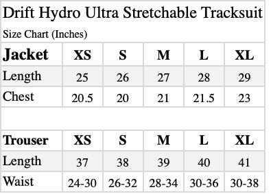 Tracksuit Drift Hydro Ultra-Stretch – Black
